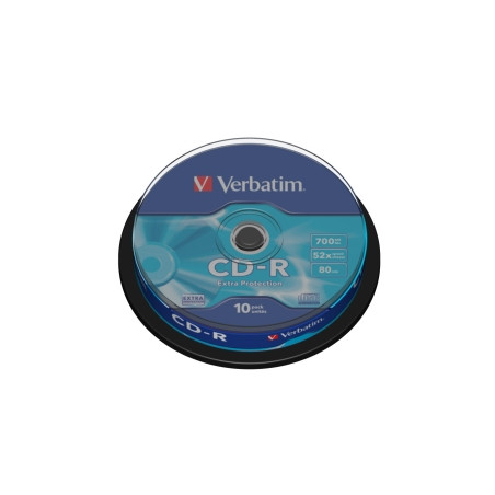 VERBATIM CD-R(10-Pack)Spindl/52x/700MB