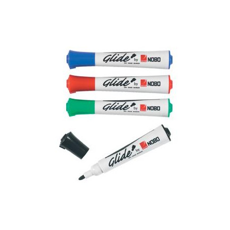 Popisovač NOBO GLIDE, farebný mix