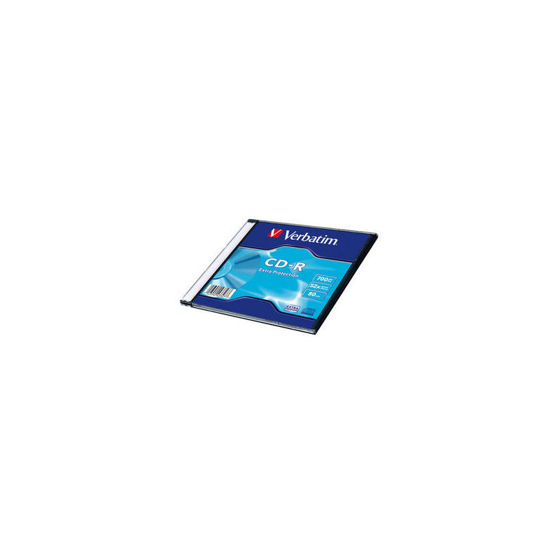 VERBATIM CD-R 700MB, 52 Extra Prot. Slim Box