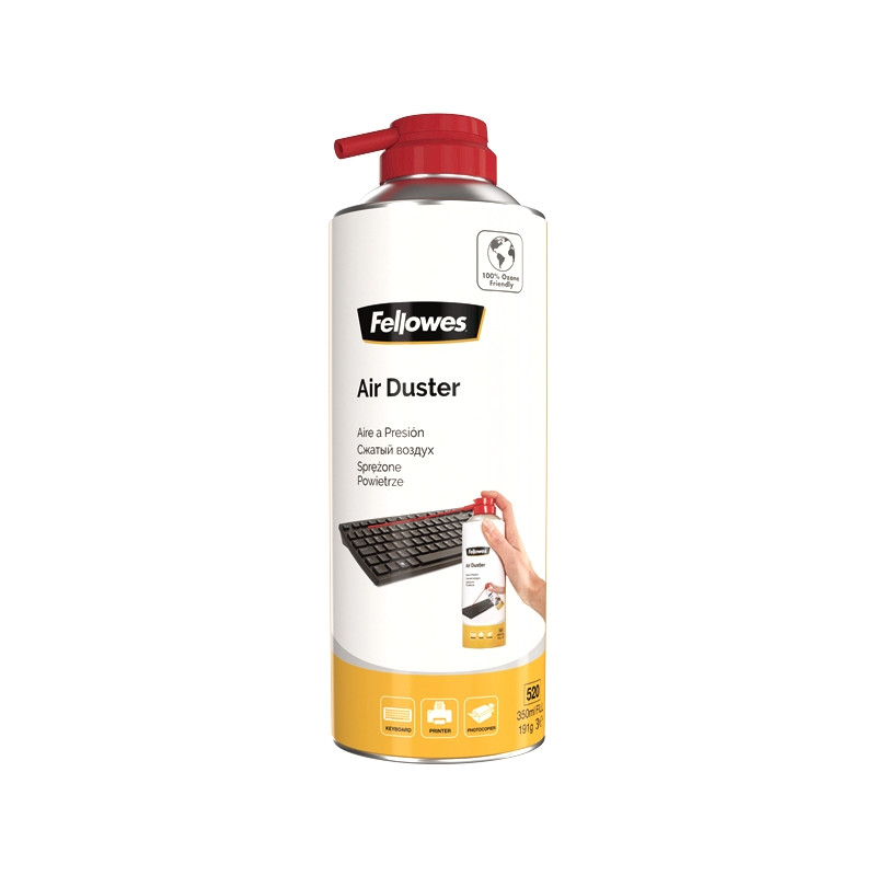 Stlačený vzduch Fellowes na čistenie, použitie v ľubovoľnej polohe 200 ml