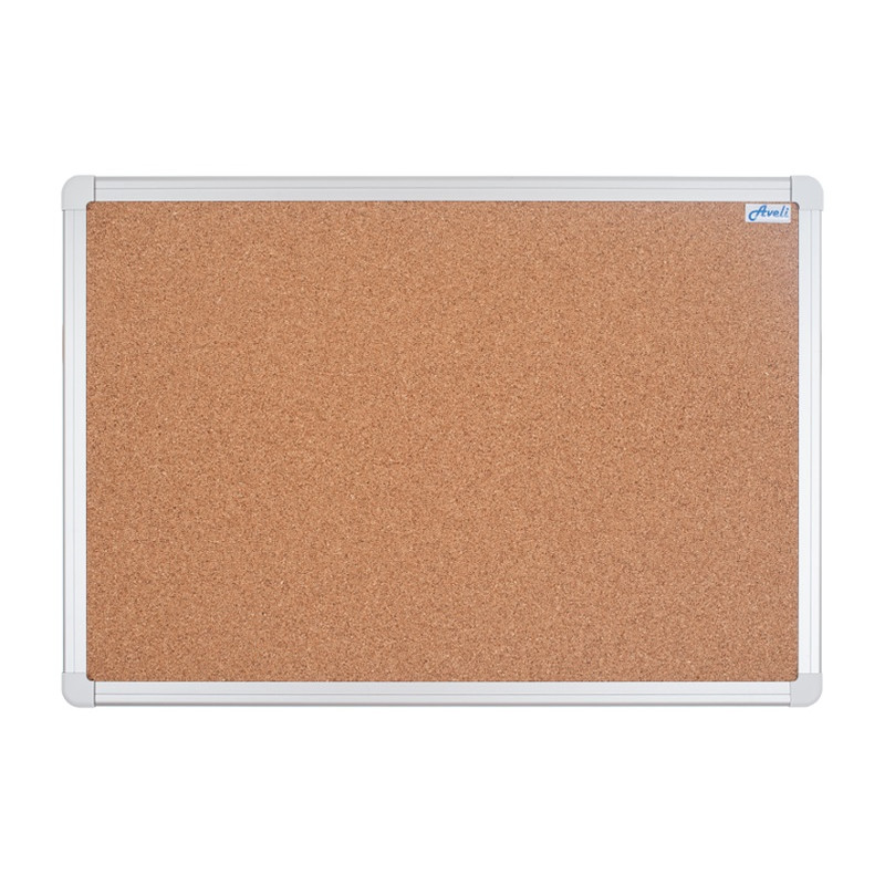 Korková nástenka AVELI 150x90 cm, hliníkový rám