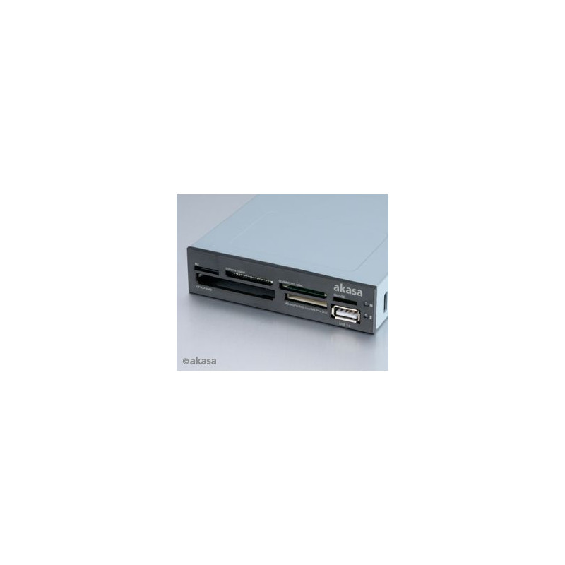AKASA int. USB 2.0 interná čítačka kariet + USB 2.0