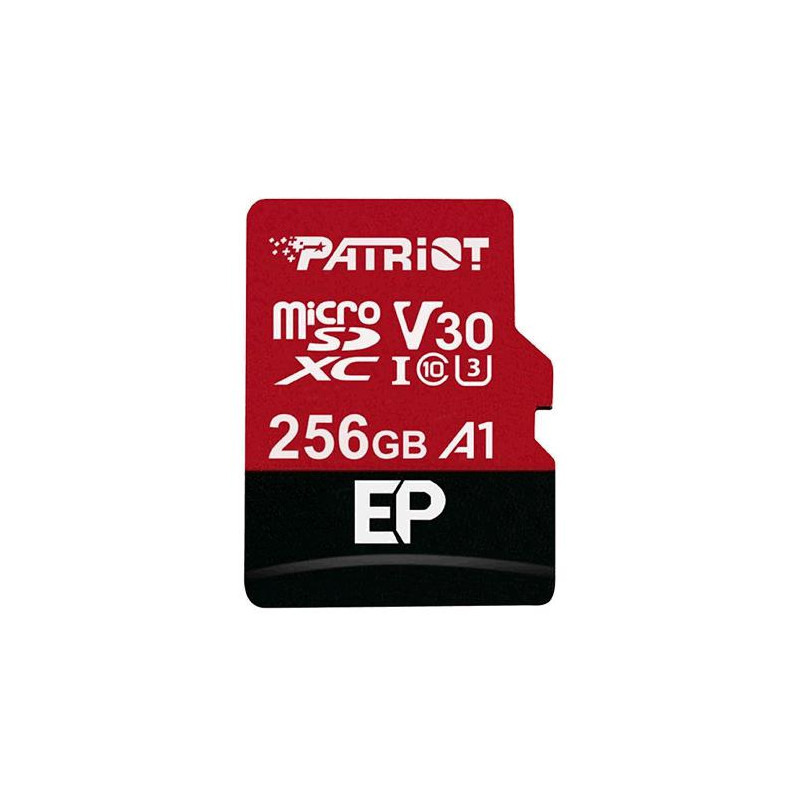 Patriot V30 A1/micro SDXC/256GB/UHS-I U3 / Class 10/+ Adaptér