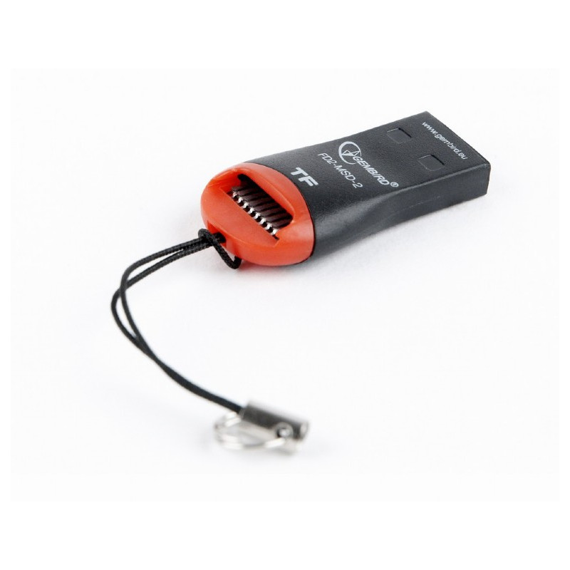 GEMBIRD Čítačka kariet, microSD, USB