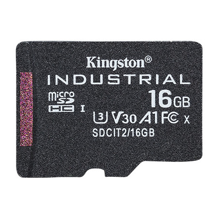 Kingston Industrial/micro SDHC/16GB/UHS-I U3 / Class 10