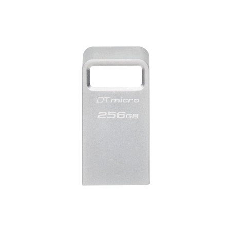 Kingston DataTraveler Micro/256GB/USB 3.2/USB-A/Strieborná