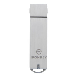 Kingston IronKey S1000 Encrypted/8GB/USB 3.0/USB-A/Strieborná