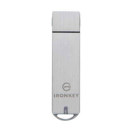Kingston IronKey S1000 Encrypted/16GB/USB 3.0/USB-A/Strieborná