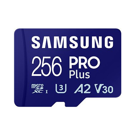 Samsung/micro SDXC/256GB/Class 10/+ Adaptér/Modrá