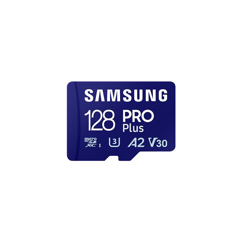 Samsung/micro SDXC/128GB/USB 3.0/USB-A/Class 10/+ Adaptér/Modrá