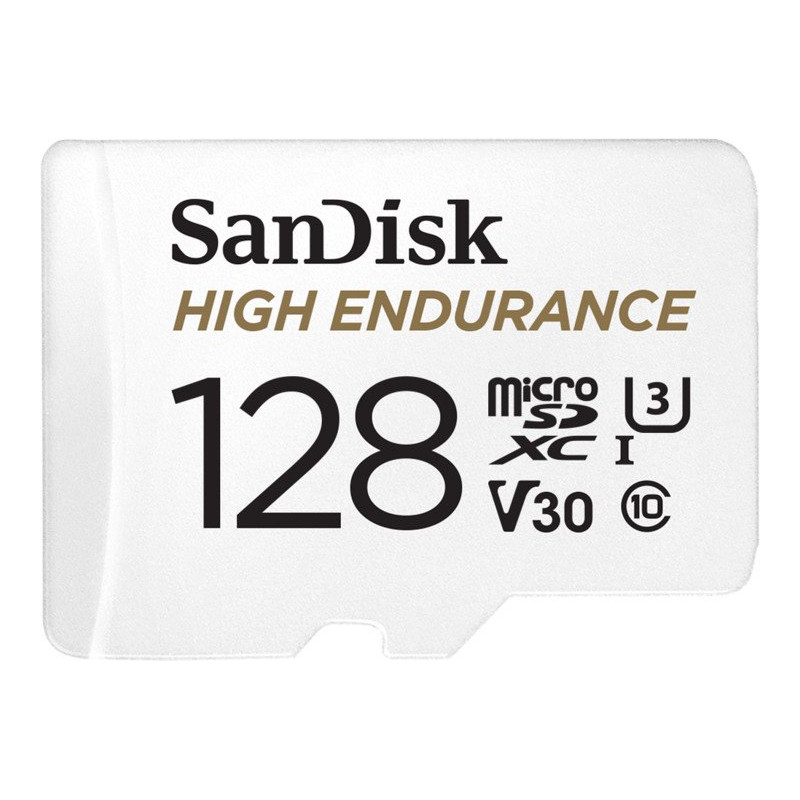SanDisk High Endurance/micro SDXC/128GB/UHS-I U3 / Class 10/+ Adaptér