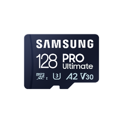 Samsung PRO Ultimate/micro SDXC/128GB/UHS-I U3 / Class 10/+ Adaptér/Modrá