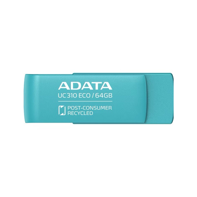 ADATA UC310 ECO/64GB/USB 3.2/USB-A/Zelená