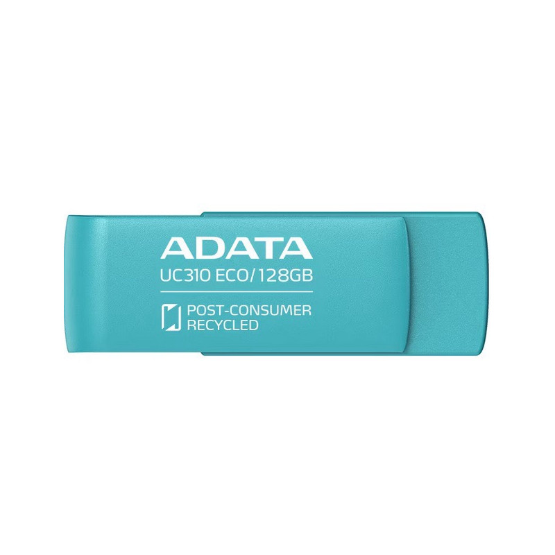 ADATA UC310 ECO/128GB/USB 3.2/USB-A/Zelená
