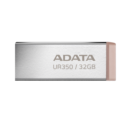 ADATA UR350/32GB/USB 3.2/USB-A/Hnedá