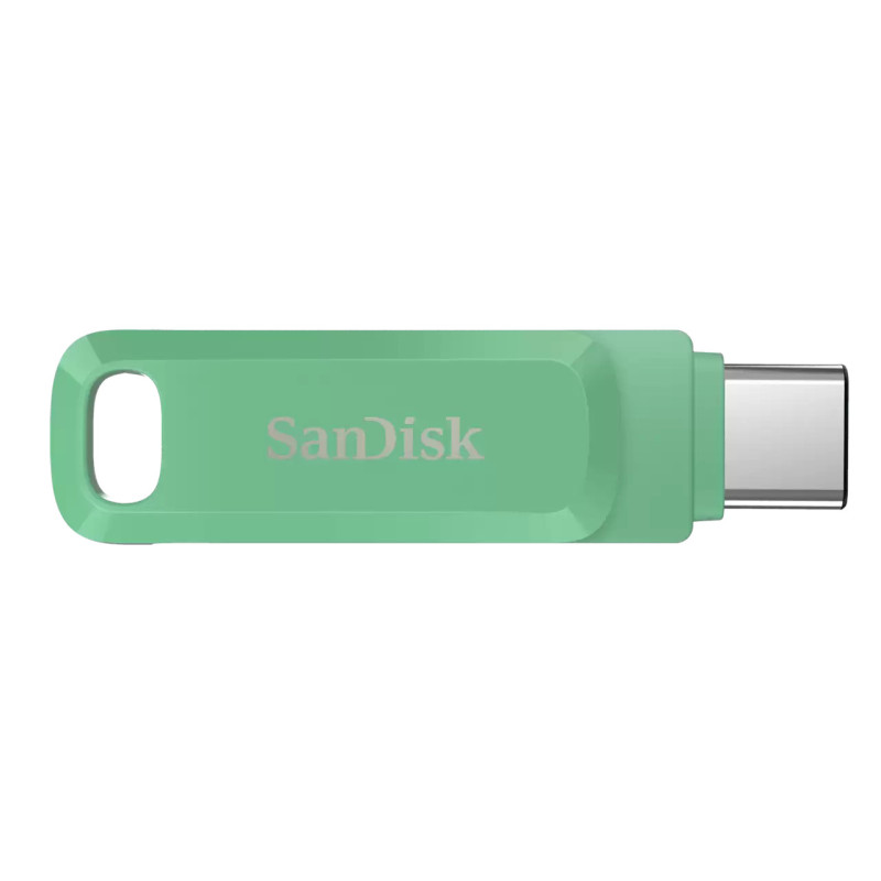 SanDisk Ultra Dual Drive Go/128 GB/USB 3.2/USB-A + USB-C/Zelená
