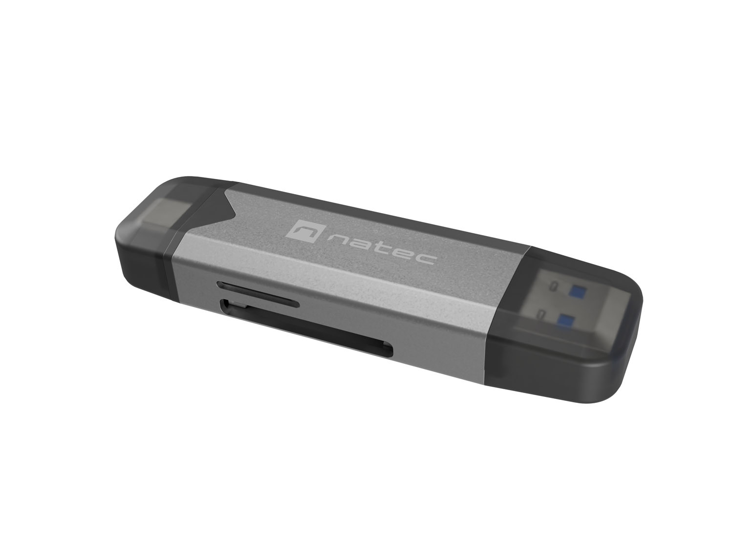 Čítačka kariet Natec SCARAB 3 USB-A + USB-C 31 GEN 1/microSD/microSDHC/microSDXC/SD/SDHC/SDXC/T-Flash