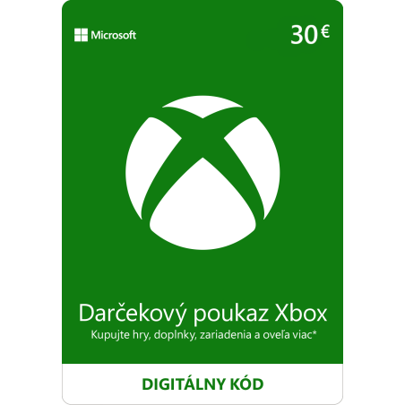 ESD XBOX - Dárková karta Xbox 30 EUR