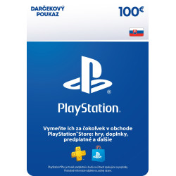 ESD SK - PS Store el. peňaženka - 100 EUR