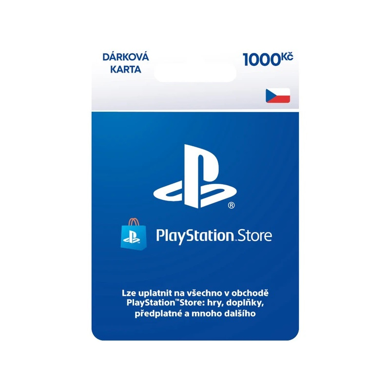 PlayStation Live Cards 1000Kč Hang pre CZ PS Store