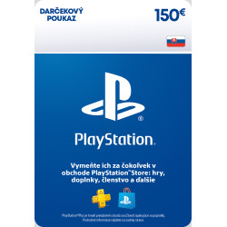 ESD SK - PS Store el. peňaženka - 150 EUR