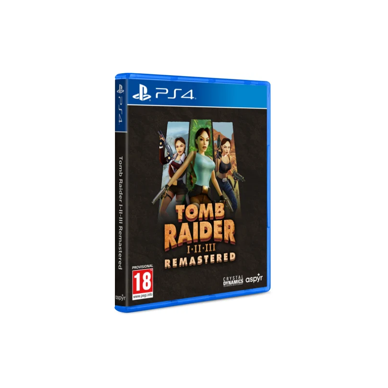 PS4 - Tomb Raider I-III Remastered Starring Lara Croft