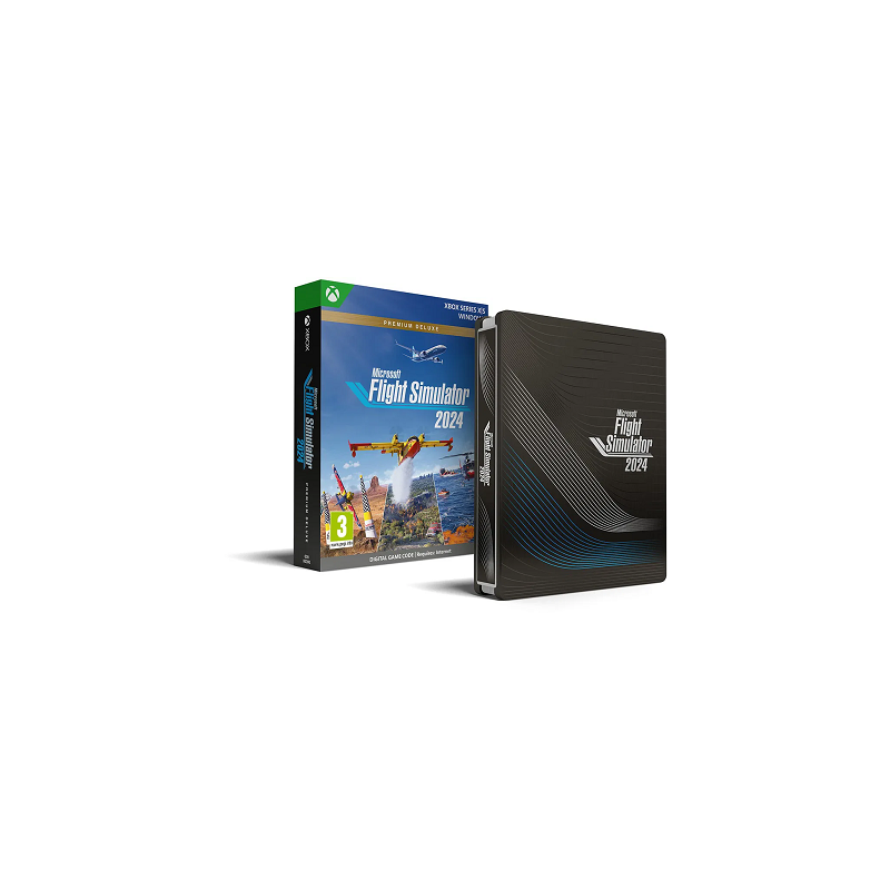 XSX - Fligh Simulator 2024 - Premium Deluxe Edition Steelbook