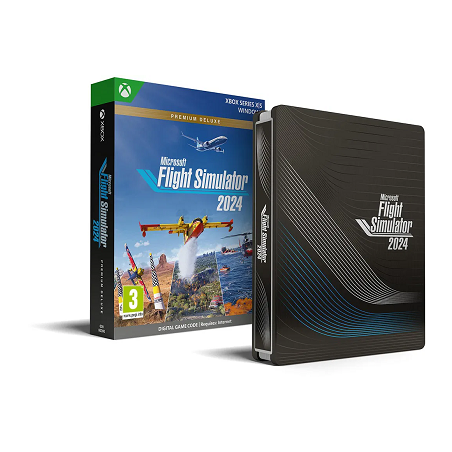 XSX - Fligh Simulator 2024 - Premium Deluxe Edition Steelbook