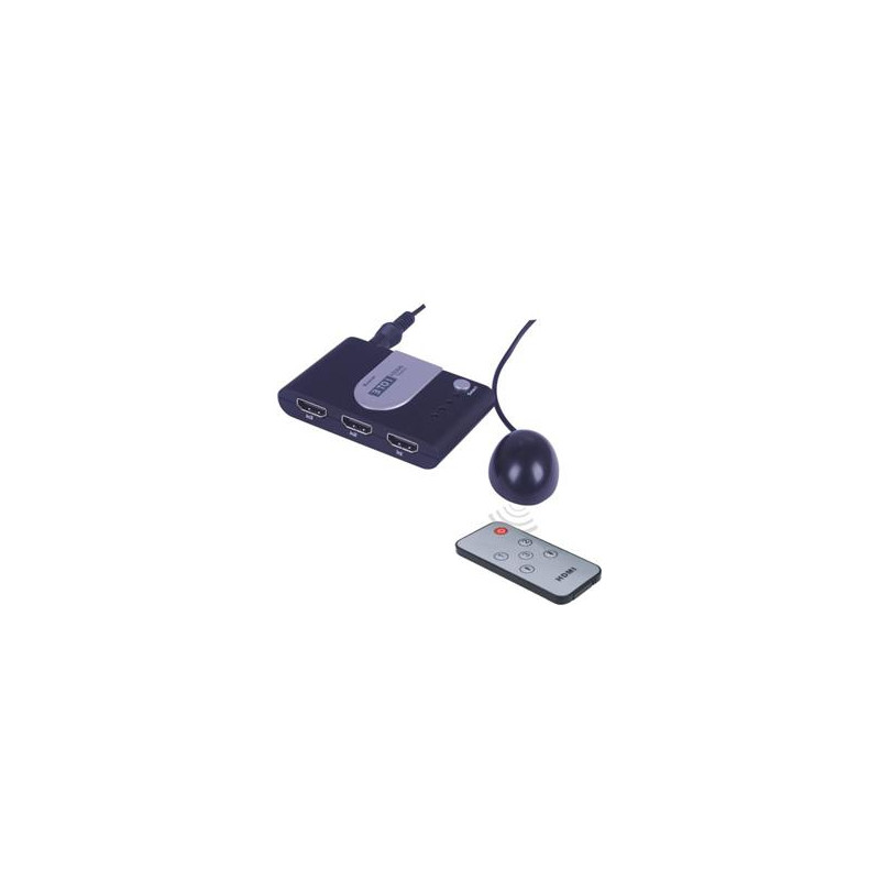PremiumCord HDMI switch 3:1 automatický