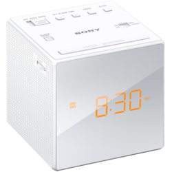 Sony rádiobudík ICF-C1, biely