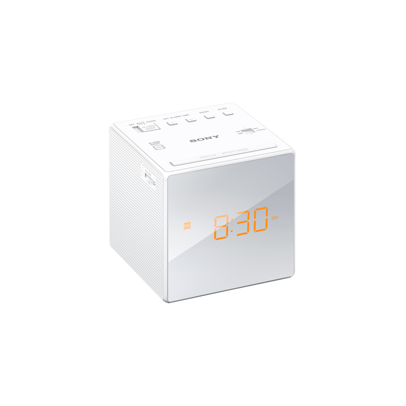 Sony rádiobudík ICF-C1, biely