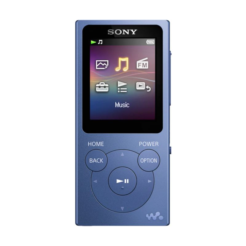 Sony MP4 8GB NWZ-E394 modrá