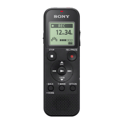 Sony dig. diktafón ICD-PX370, čierny, 4GB, PC