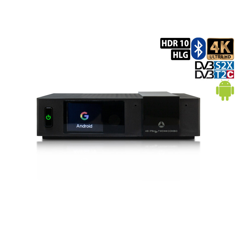 AB IPBox TWO COMBO 1xDVB-S2X + 1xDVB-T2/T/C
