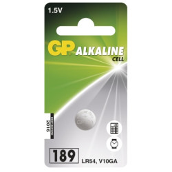 Alkalická batéria GP LR54 (189)-1ks