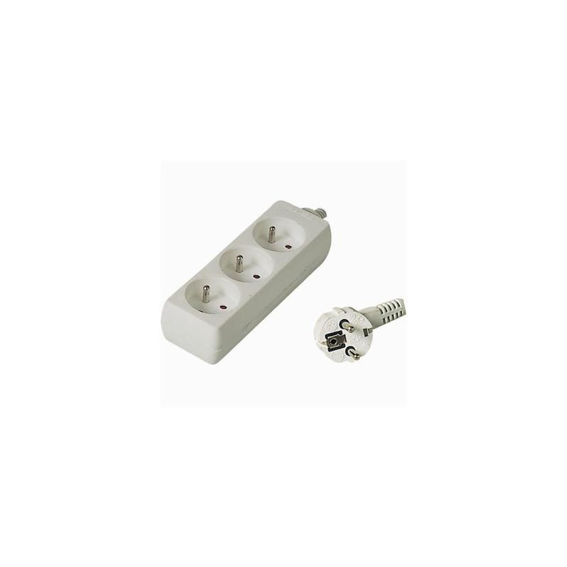 Predlžovací prívod 230V, 10m, 3 zásuvky