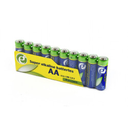 GEMBIRD super alkaline batéria AA 10ks