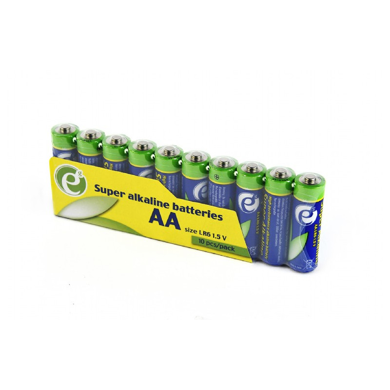 GEMBIRD super alkaline batéria AA 10ks