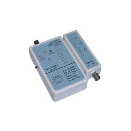 GEMBIRD Eth kábel tester NCT-1 pre RJ45, RG58