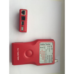 Univerzálny Tester RJ12, RJ45, USB, BNC