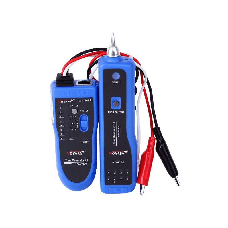 W-Star Tester sieťových káblov WSNF806B RJ45, RJ11, vyhľadacia sonda