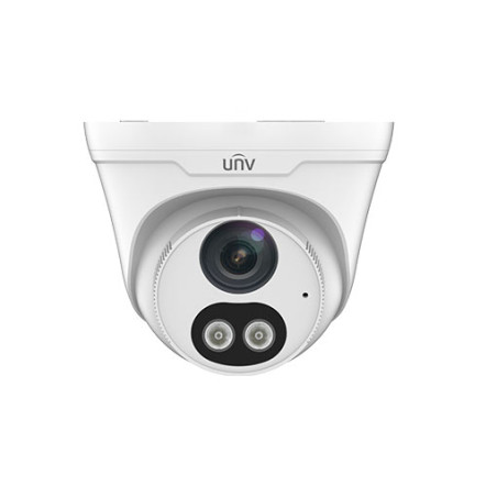 Uniview IPC3612LE-ADF28KC-DL, 2Mpix IP kamera, turret, objektív 2,8mm (106,7 °), IR+biely prísvit 30m