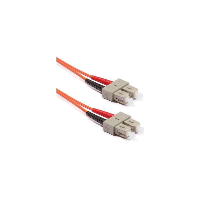 Optický patchkábel duplex SC-SC, 50/125 um MM, 10 m, OM2