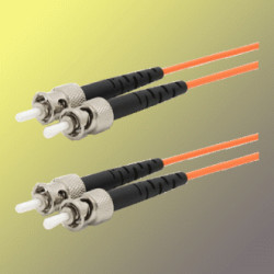 Optický patchkábel duplex ST-ST, 50/125 um MM, 3m, OM2