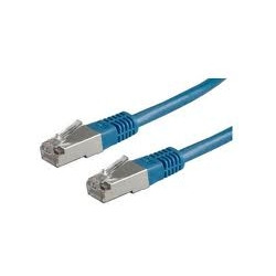 Patchkábel S/FTP, Cat6, 2xRJ45, 3m modrý