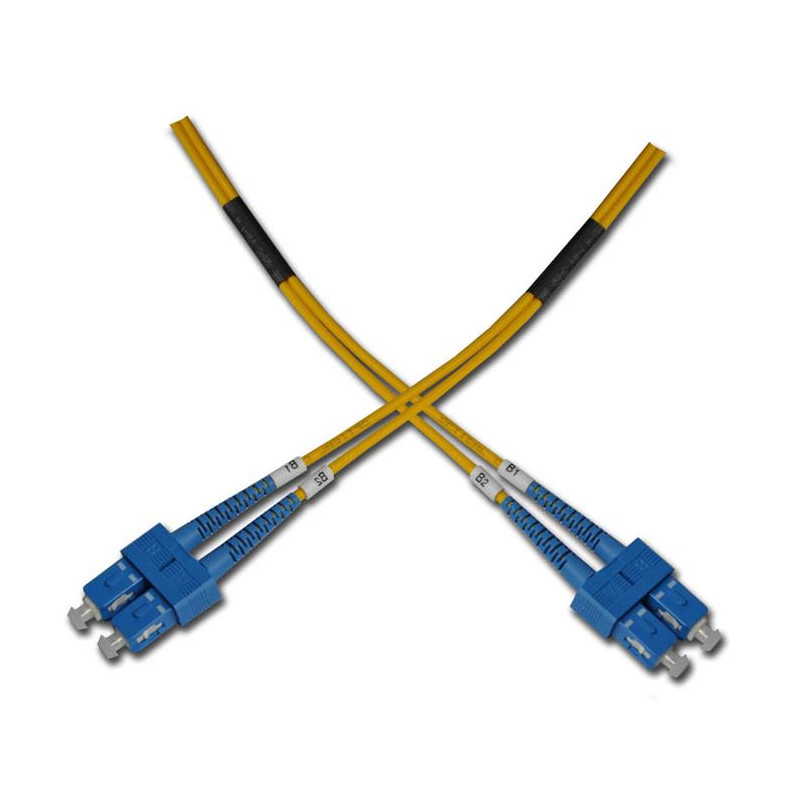 Optický patchkábel duplexný, SC-SC 9/125um SM 20m, OS2