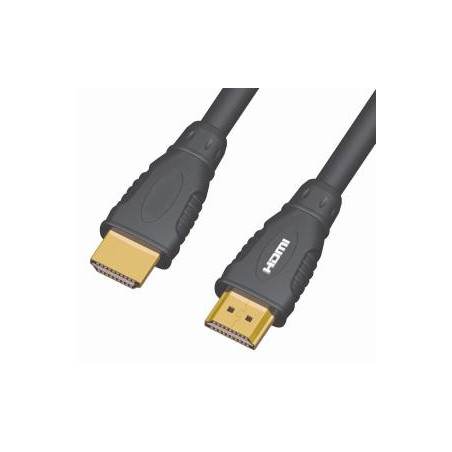 PremiumCord Kábel HDMI A - HDMI A M/M 3m,zlac.kon.