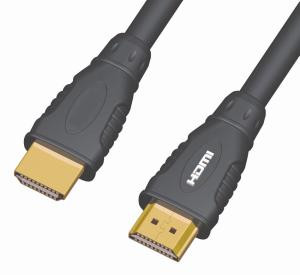 PremiumCord Kabel HDMI A - HDMI A M/M 15m,zlackon
