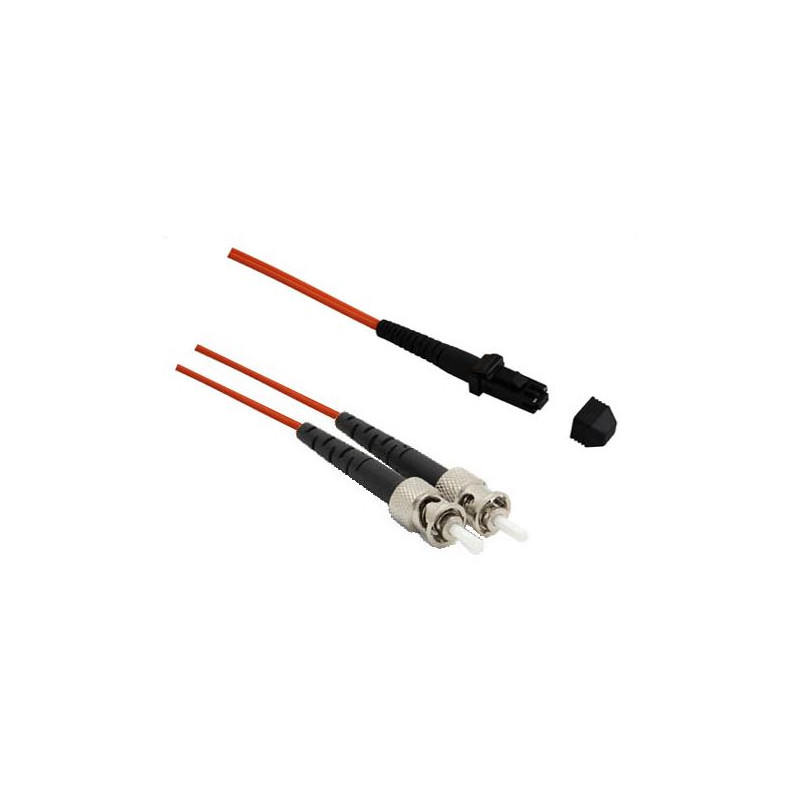 Optický patchkábel duplex MTRJ-ST 50/125 um MM, 2m, OM2