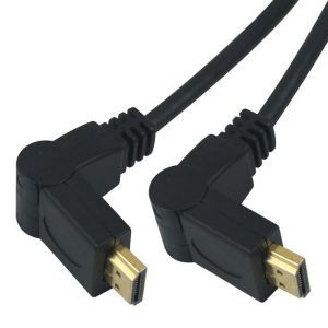 PremiumCord Kabel HDMI A - HDMI A M/M 15m, rotačný